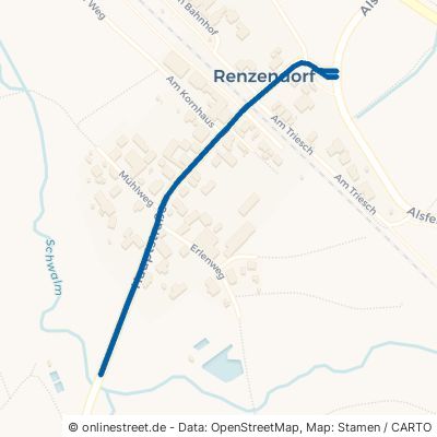 Hauptstraße Schwalmtal Renzendorf 