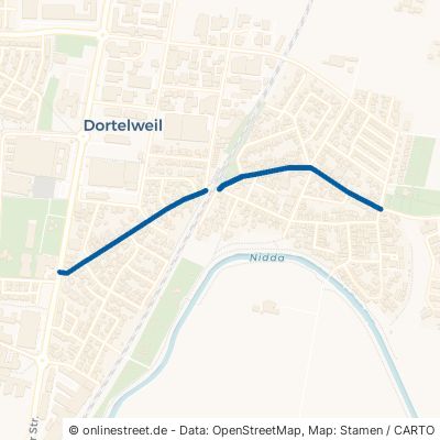 Kreisstraße Bad Vilbel Dortelweil 
