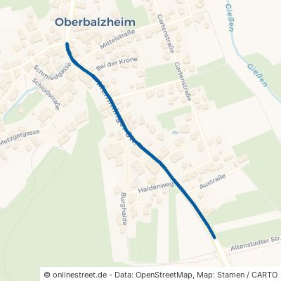 Memminger Straße Balzheim Oberbalzheim 