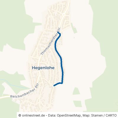 Bergäcker Lichtenwald Hegenlohe 