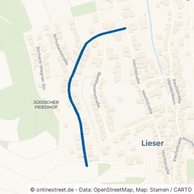Schloßbergstraße Lieser 