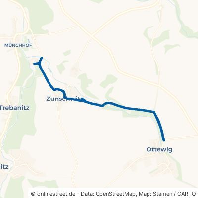 Ottewiger Straße Zschaitz-Ottewig Zunschwitz 