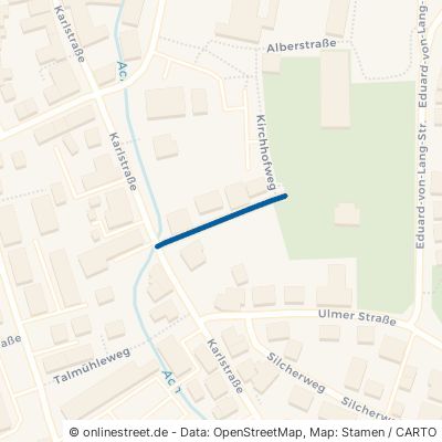 Kirchhofweg Blaubeuren 