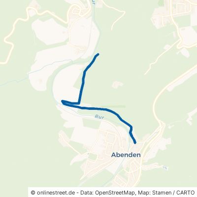 Berrefeldweg Nideggen Abenden 