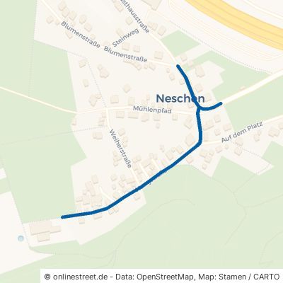 Hangstraße Neustadt Neschen 