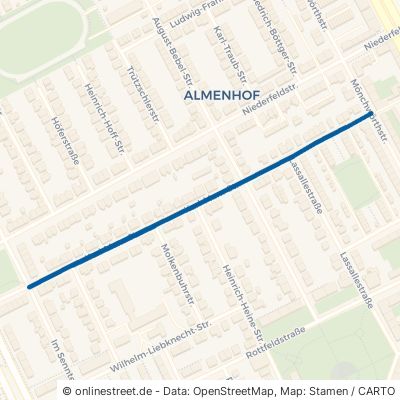 Karl-Marx-Straße Mannheim Almenhof Neckarau