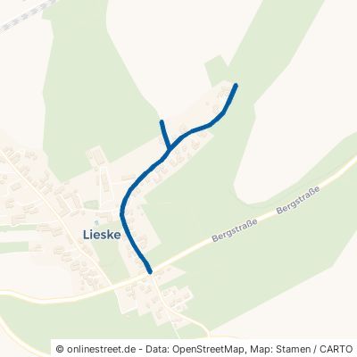 Bergweg Oßling Lieske 