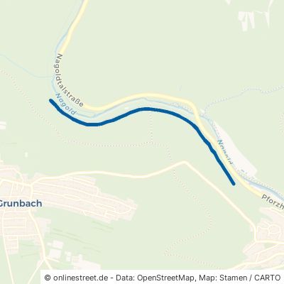 Eisenbahnweg Pforzheim Büchenbronn 