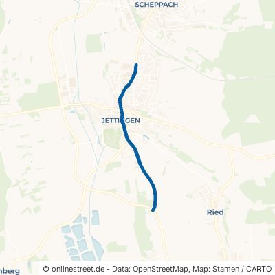Hauptstraße Jettingen-Scheppach Scheppach 