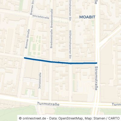 Bugenhagenstraße Berlin Moabit 