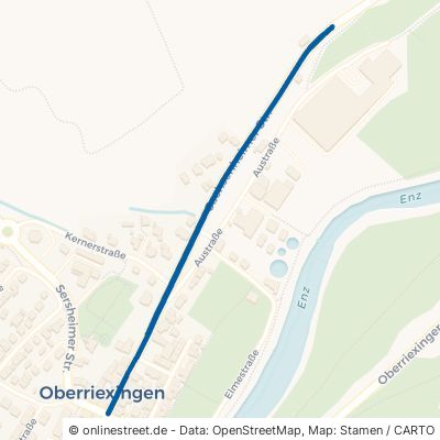 Sachsenheimer Straße Oberriexingen 