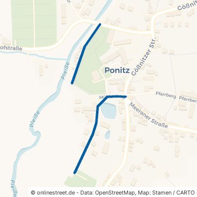 Mühlenweg Ponitz Gosel 