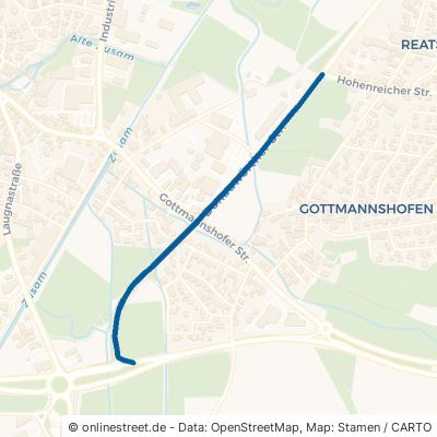 Donauwörther Straße Wertingen Gottmannshofen 