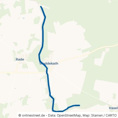 Ehemaliger Grenzweg Diesdorf Waddekath 