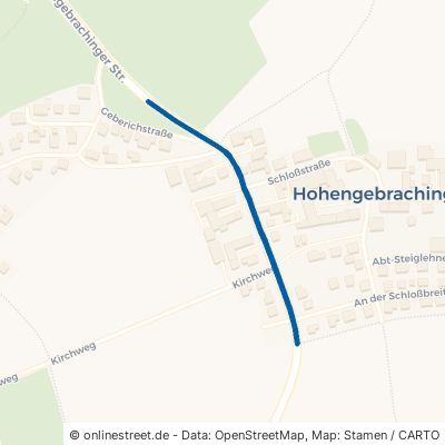 Seedorfer Straße Pentling Hohengebraching 