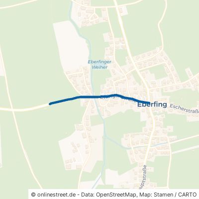 Ettinger Straße Eberfing Untereberfing 