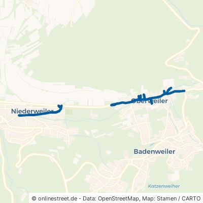 Weilertalstraße Badenweiler 
