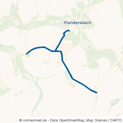 Zwingenberger Weg Wülfrath Flandersbach 