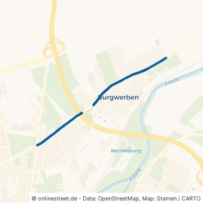 Burgwerbener Straße Weißenfels Burgwerben 