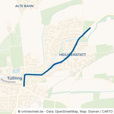 Altöttinger Straße Tüßling Heiligenstatt 