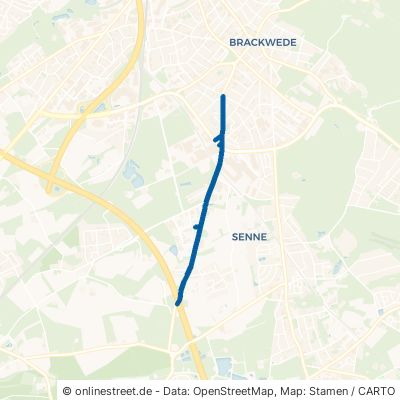 Senner Straße Bielefeld Senne 