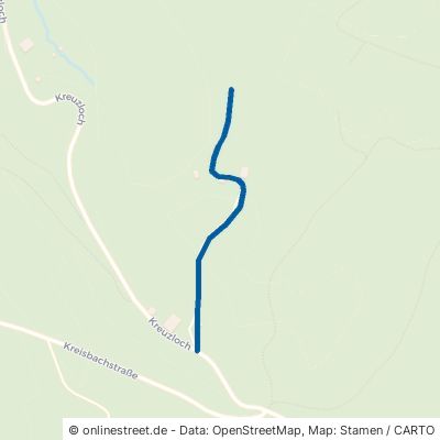 Antoniusbergweg Triberg im Schwarzwald 