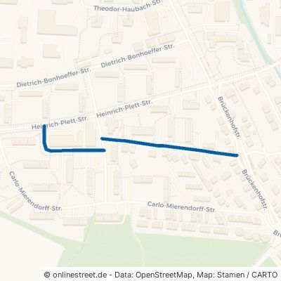 Untere Bornwiesenstraße Kassel Oberzwehren 