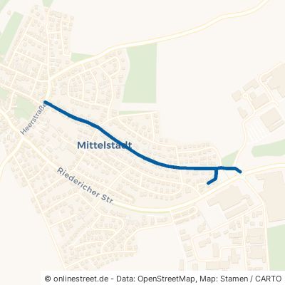 Metzinger Straße Reutlingen Mittelstadt 