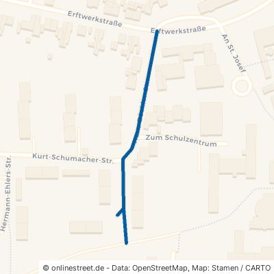 Hans-Böckler-Straße Grevenbroich Südstadt 