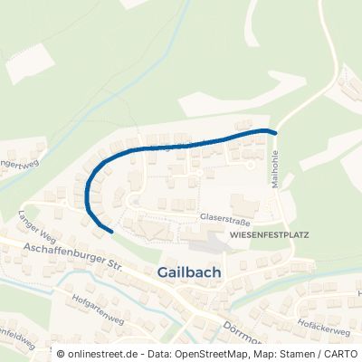 Lange Sträucher 63743 Aschaffenburg Gailbach 