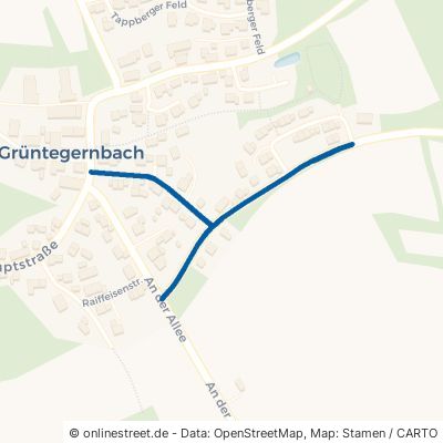 Grünbacher Straße Dorfen Grüntegernbach 