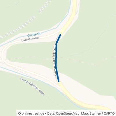 Himmelreichtunnel Triberg im Schwarzwald 