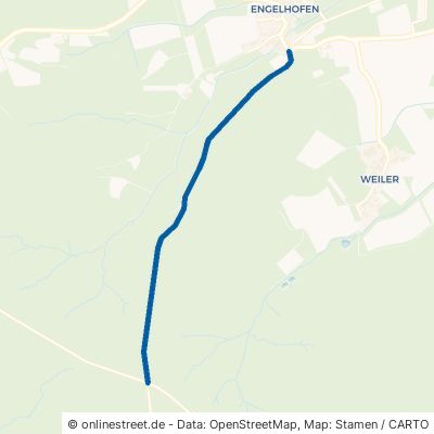 Engelhofer Weg Obersontheim Engelhofen 