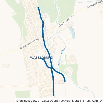 Ortsstraße Günzburg Wasserburg 