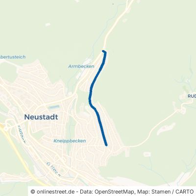 Schwarzwaldstraße Titisee-Neustadt Neustadt 