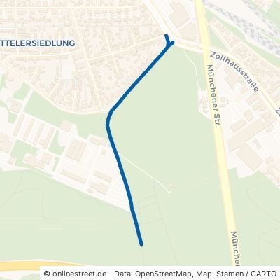 Kornburger Straße Nürnberg Kettelersiedlung 