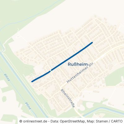 Kirchbergstraße Dettenheim Rußheim 