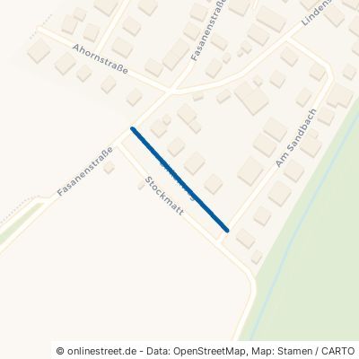 Birkenweg 76547 Sinzheim Ortsgebiet 