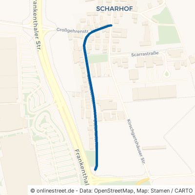 Stabhalterstraße Mannheim Sandhofen 