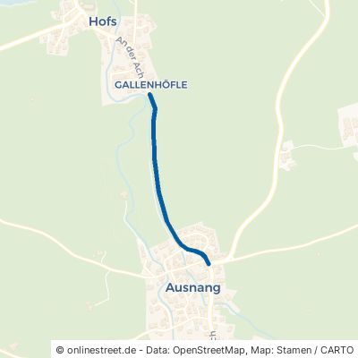 Magnusweg Leutkirch im Allgäu Ausnang 