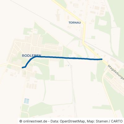 Roßlauer Straße Dessau-Roßlau Rodleben 