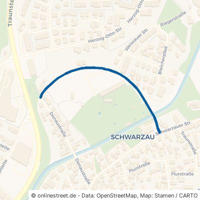 Schwimmbadstraße Trostberg Schwarzau 