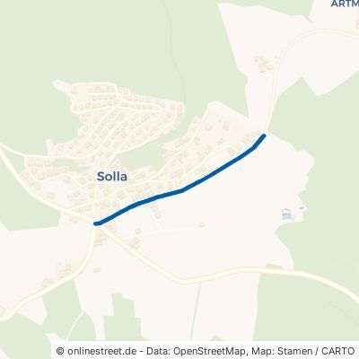 Schönberger Straße Thurmansbang Solla 