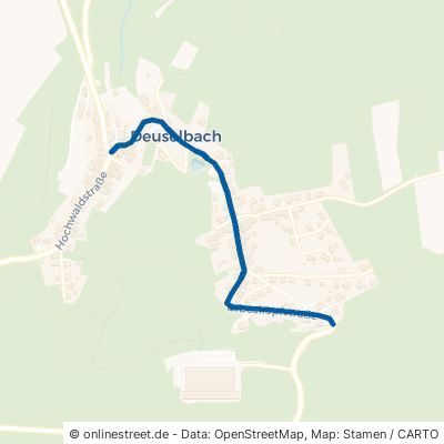 Erbeskopfstraße Deuselbach 