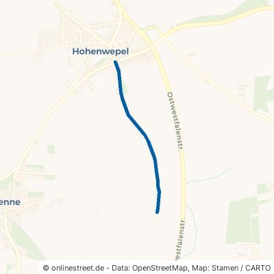 Stadtweg Warburg Hohenwepel 