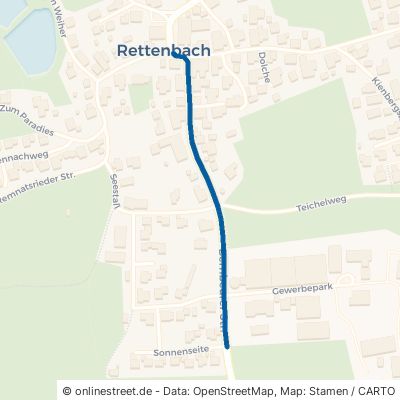 Bernbeurer Straße Rettenbach am Auerberg 