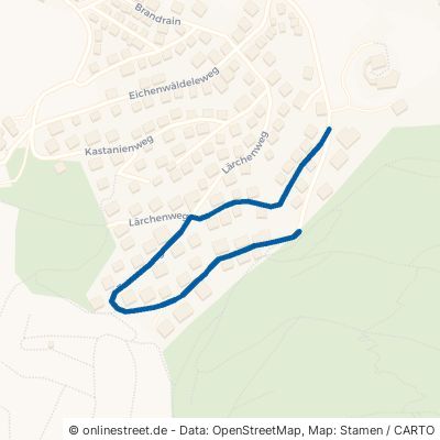 Tannenweg Kappelrodeck Ortsgebiet 
