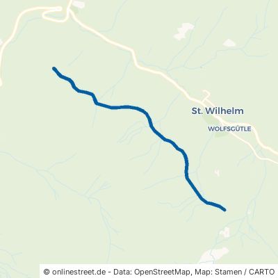 Glaserschlagweg Oberried St. Wilhelm 