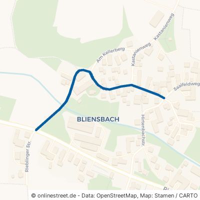Pfarrstraße Wertingen Bliensbach 
