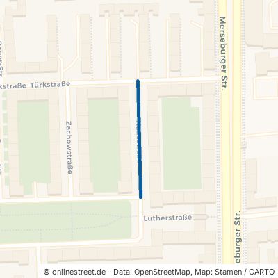 Nauestraße 06110 Halle (Saale) Lutherplatz Stadtbezirk Süd